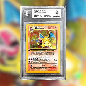 Charizard 1 Edizione Set Base (BGS 8)
