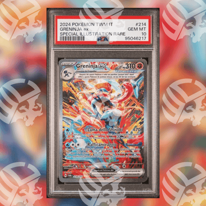Greninja ex TWM-214 (PSA 10)