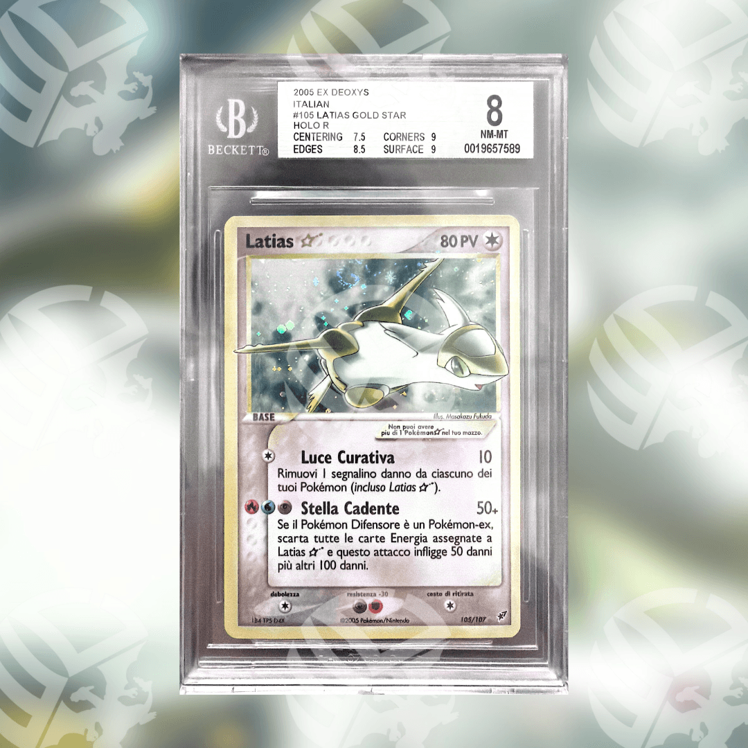 Latias Gold Star DX-105 (BGS 8)