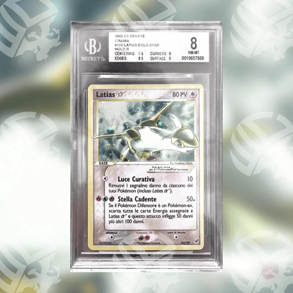 Latias Gold Star DX-105 (BGS 8)