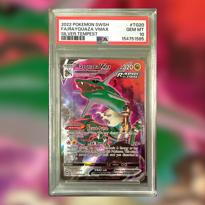 Rayquaza VMAX SIT-TG20 (PSA 10)