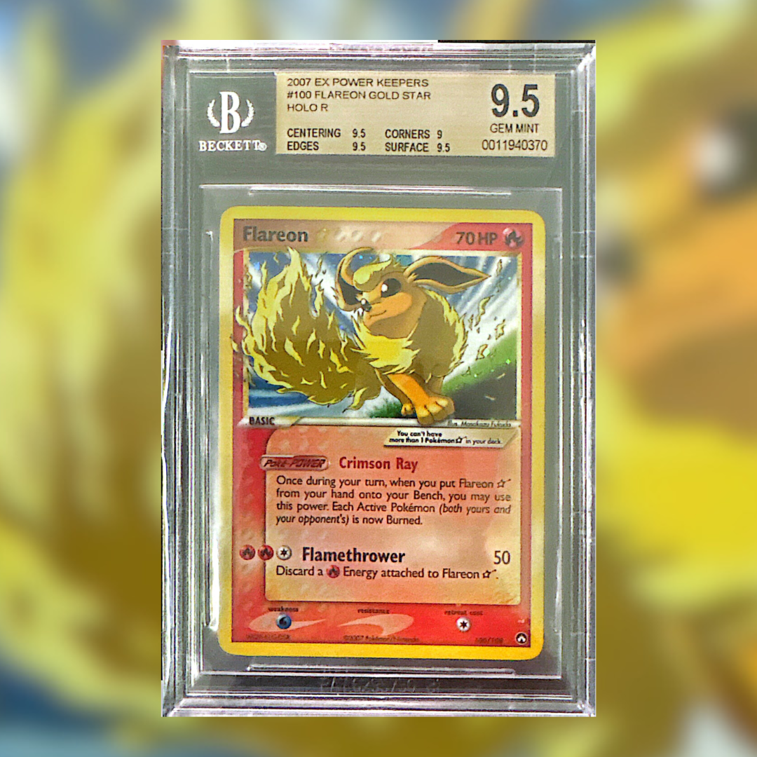Flareon gold star PK100 (BGS 9.5)