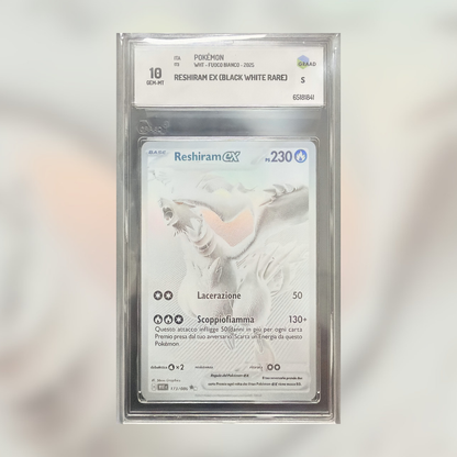 Reshiram Ex WHT-173 (GRAAD 10)