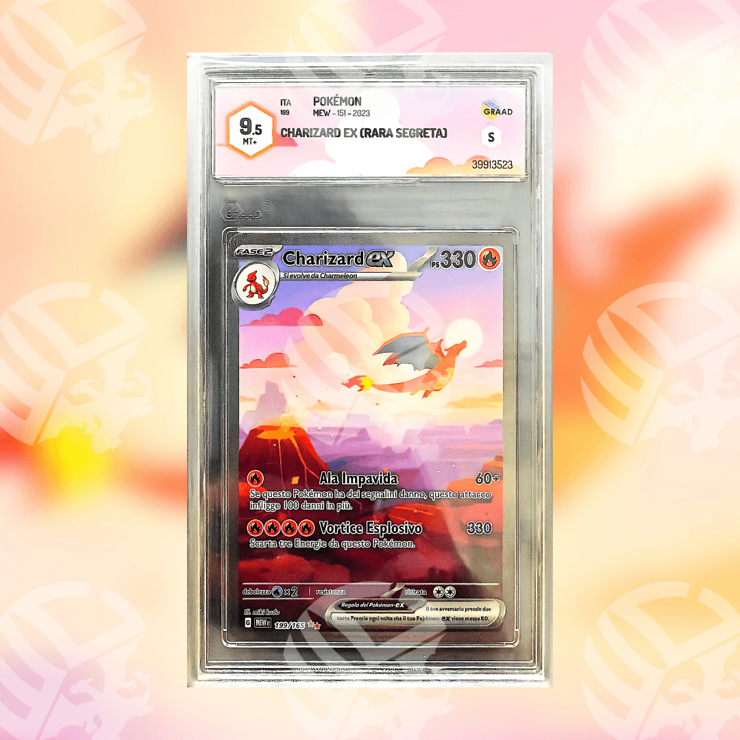 Charizard Ex MEW-199 (GRAAD 9.5)