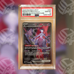Mewtwo EX del Team Rocket DRI-231 (PSA 10)