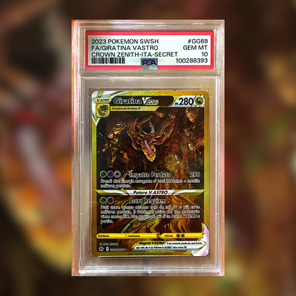 Giratina, Dialga, Arceus, Palkia Zenit Regale (PSA 10)