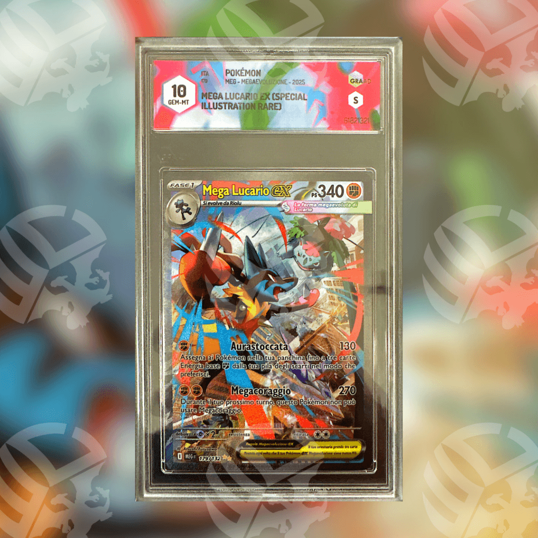 Mega Lucario EX MEG-179 - (GRAAD 10)