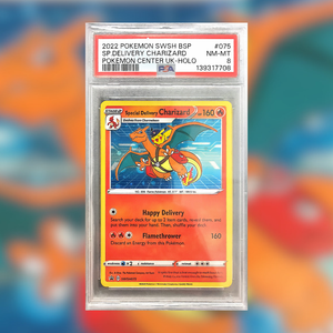Special Delivery Charizard SWSH075 ENG (PSA 8)