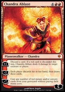 Chandra in Fiamme - Zendikar (Mythic) [ZEN-120]