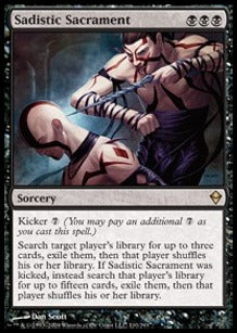 Sacramento Sadico - Zendikar (Rare) [ZEN-110]