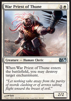 Sacerdote Guerriero di Thune - Magic 2011 (Uncommon) [M11-38]