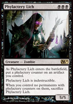 Lich del Filatterio - Magic 2011 (Rare) [M11-110]