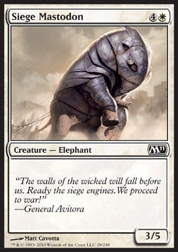 Mastodonte da Assedio - Magic 2011 (Common) [M11-29]