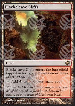 Rupi di Fenditura Nera - Cicatrici di Mirrodin (Rare) [SOM-224]