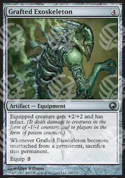 Esoscheletro Innestato - Cicatrici di Mirrodin (Uncommon) [SOM-162]