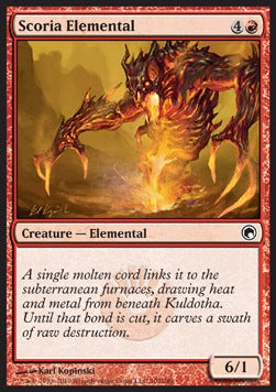 Elementale Scoriaceo - Cicatrici di Mirrodin (Common) [SOM-102]