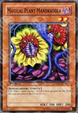 Mandragola Pianta Magica - Structure Deck: Spellcaster's Command (Common) [SDSC-012]