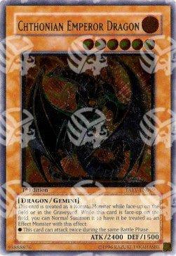 Drago Imperatore Chthoniano - Tactical Evolution (Ultimate Rare) [TAEV-019]