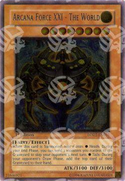 Energia Arcana XXI - Il Mondo - Light of Destruction (Ultimate Rare) [LODT-016]