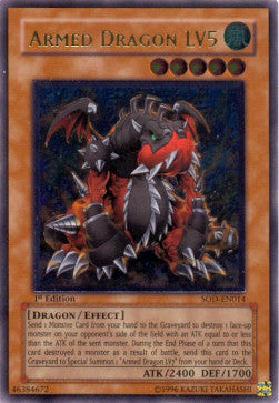 Drago Armato LV5 - Soul of the Duelist (Ultimate Rare) [SOD-014]