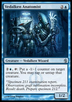 Anatomista Vedalken - Mirrodin Assediato (Uncommon) [MBS-36]