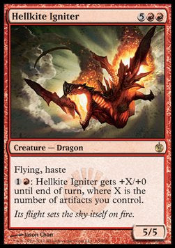 Nibbio Infernale Incendiario - Mirrodin Assediato (Rare) [MBS-65]