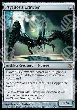 Psicosi Strisciante - Mirrodin Assediato (Rare) [MBS-126]