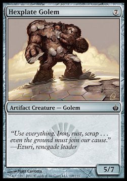 Golem delle Esapiastre - Mirrodin Assediato (Common) [MBS-109]