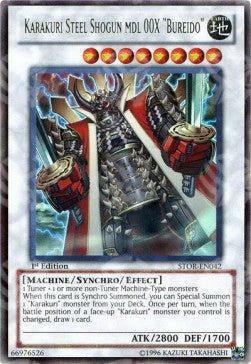 Karakuri Shogun d'Acciaio mod. 00X "Bureido" - Storm of Ragnarok (Ultra Rare) [STOR-042]