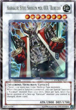 Karakuri Shogun d'Acciaio mod. 00X "Bureido" - Storm of Ragnarok (Ultra Rare) [STOR-042]