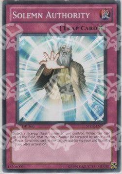 Autorità Solenne - Storm of Ragnarok (Common) [STOR-067]