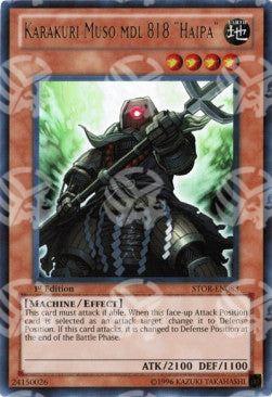 Karakuri Muso mod. 818 "Haipa" - Storm of Ragnarok (Ultra Rare) [STOR-083]