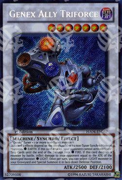 Genex Alleato Triforza - Hidden Arsenal 4 (Secret Rare) [HA04-057]