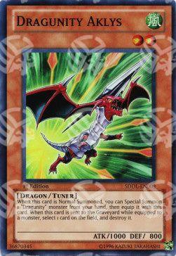 Aklys Dragunità - Structure Deck: Dragunity Legion (Super Rare) [SDDL-003]