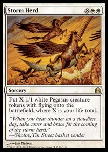 Mandria della Tempesta - Commander (Rare) [CMD-34]