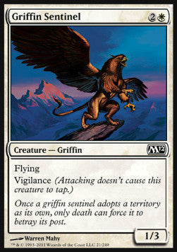 Grifone Sentinella - Magic 2012 (Common) [M12-21]