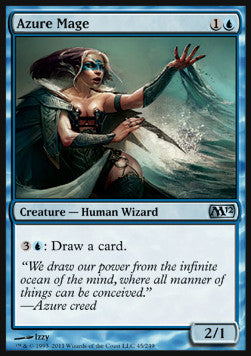 Maga Azzurra - Magic 2012 (Uncommon) [M12-45]