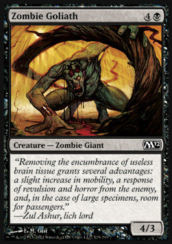 Golia Zombie - Magic 2012 (Common) [M12-119]