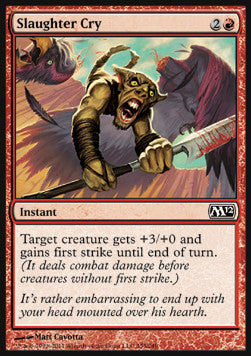 Urlo di Carneficina - Magic 2012 (Common) [M12-155]
