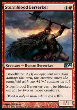 Berserker Sangue Tempestoso - Magic 2012 (Uncommon) [M12-156]