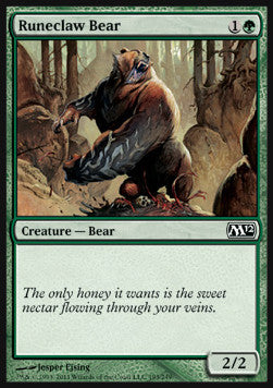 Orso Zampa di Runa - Magic 2012 (Common) [M12-193]