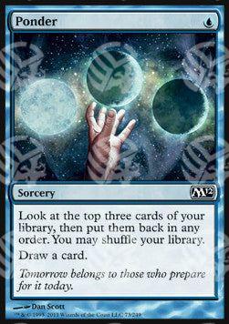 Ponderare - Magic 2012 (Common) [M12-73]