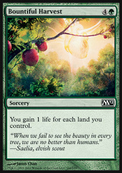 Raccolto Abbondante - Magic 2012 (Common) [M12-166]