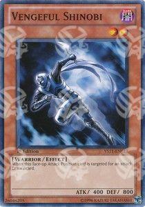 Vengeful Shinobi - Starter Deck: Dawn of the Xyz (Common) [YS11-017]