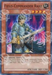 Comandante di Campo Rahz - Starter Deck: Dawn of the Xyz (Common) [YS11-018]