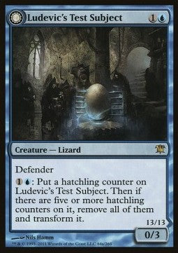 Cavia di Ludevic / Abominio di Ludevic - Innistrad (Rare) [ISD-64]