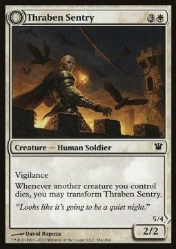 Sentinella di Thraben / Milizia di Thraben - Innistrad (Common) [ISD-38]