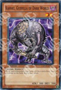 Kahkki, Guerrigliero del Mondo Oscuro - Structure Deck: Gates of the Underworld (Common) [SDGU-007]