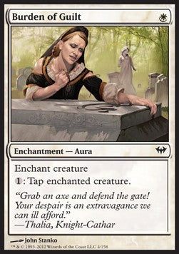 Peso del Rimorso - Dark Ascension (Common) [DKA-4]