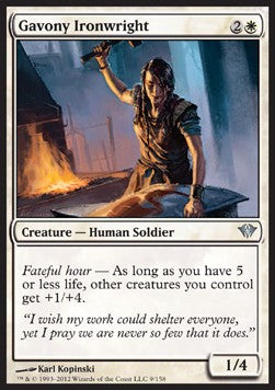 Forgiaferro di Gavony - Dark Ascension (Uncommon) [DKA-9]